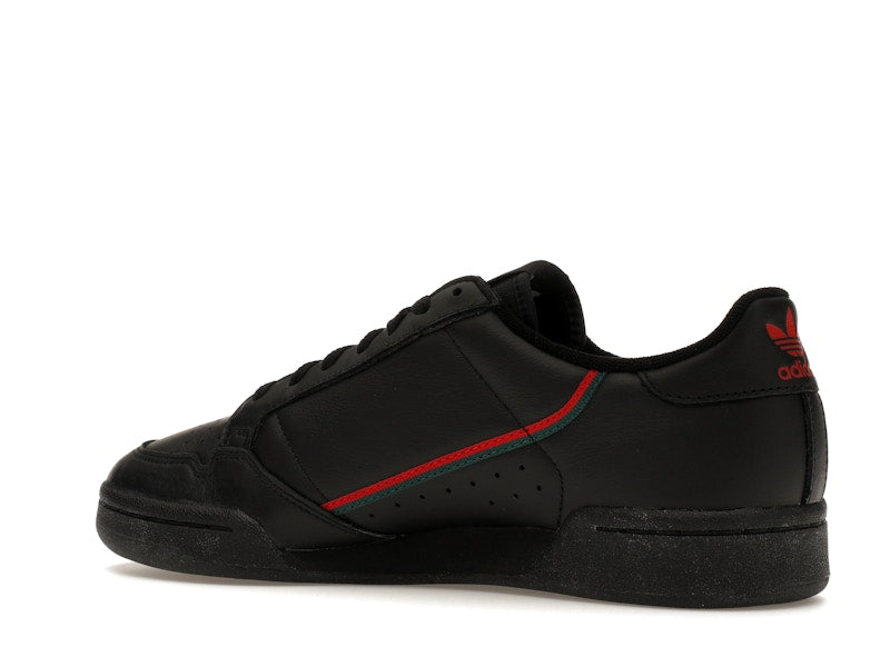 adidas Continental 80 Black Scarlet Green