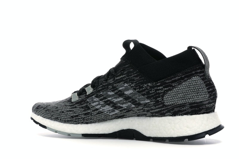 adidas Pureboost RBL Core Black Grey Two
