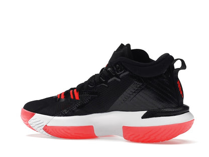 Jordan Zion 1 Black White Bright Crimson