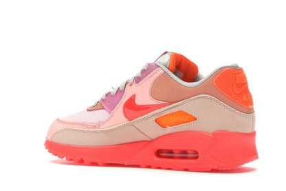 Nike Air Max 90 PRM Platinum Crimson/Bright Purple (Women's)