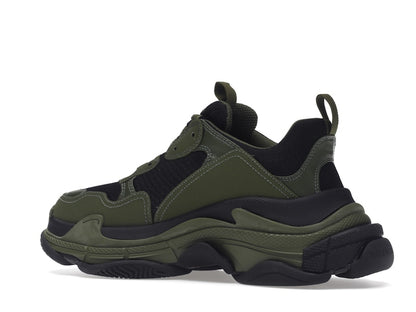 Balenciaga Triple S Dark Green Black