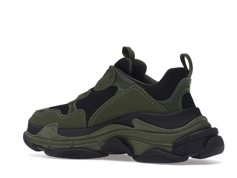 Balenciaga Triple S Dark Green Black