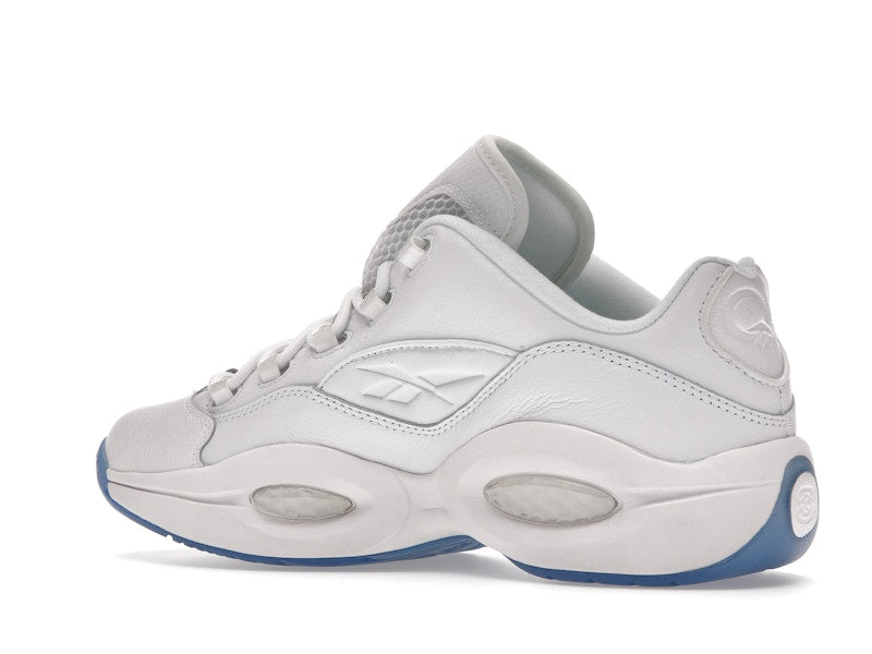 Reebok Question Low White Clear Blue Sole
