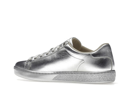 Gucci Ace Metallic Silver (Women's)