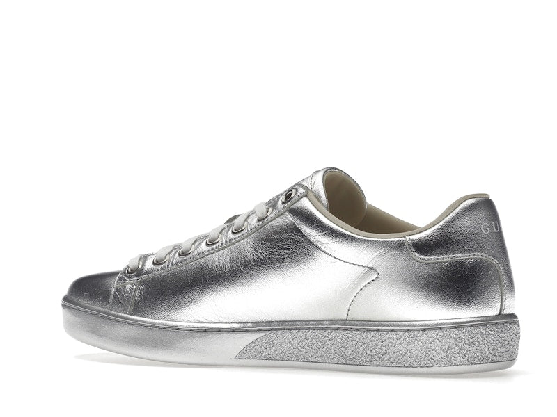 Gucci Ace Metallic Silver (Women's)