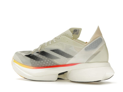 adidas Adizero Adios Pro 3 Ivory Core Black Crystal Sand