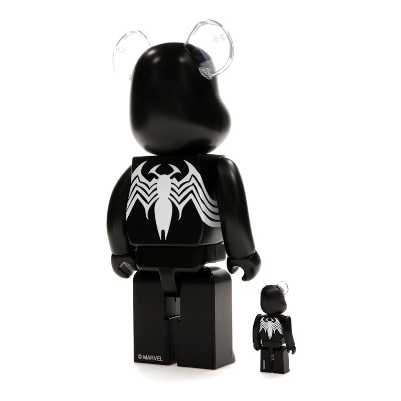 Bearbrick x Marvel Spider-Man Black Costume 100% & 400% Set