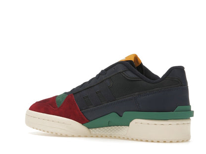 adidas Forum Exhibit Low 2.0 Collegiate Navy Burgundy Green
