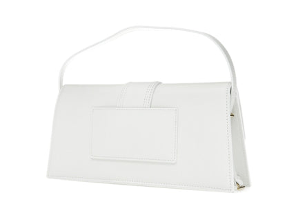 Jacquemus Le Bambino Long Shoulder Bag White