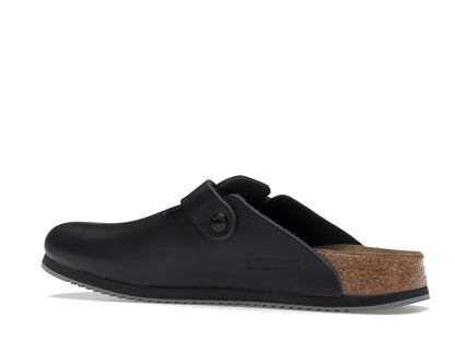 Birkenstock Boston Super Grip Leather Black