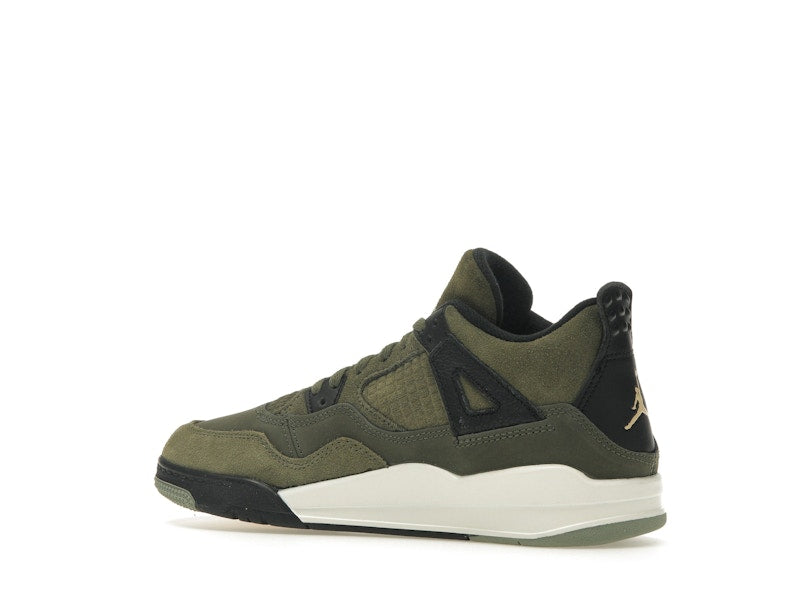 Jordan 4 Retro SE Craft Medium Olive (PS)
