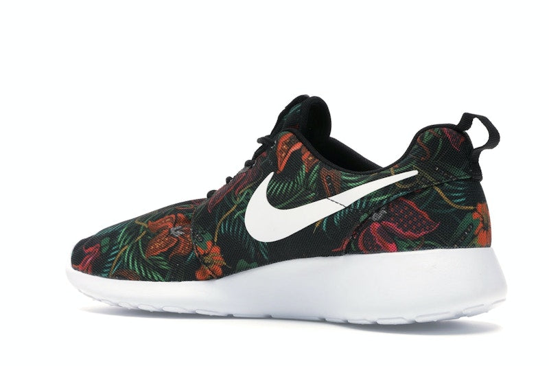Nike Roshe Run Floral Print Total Orange