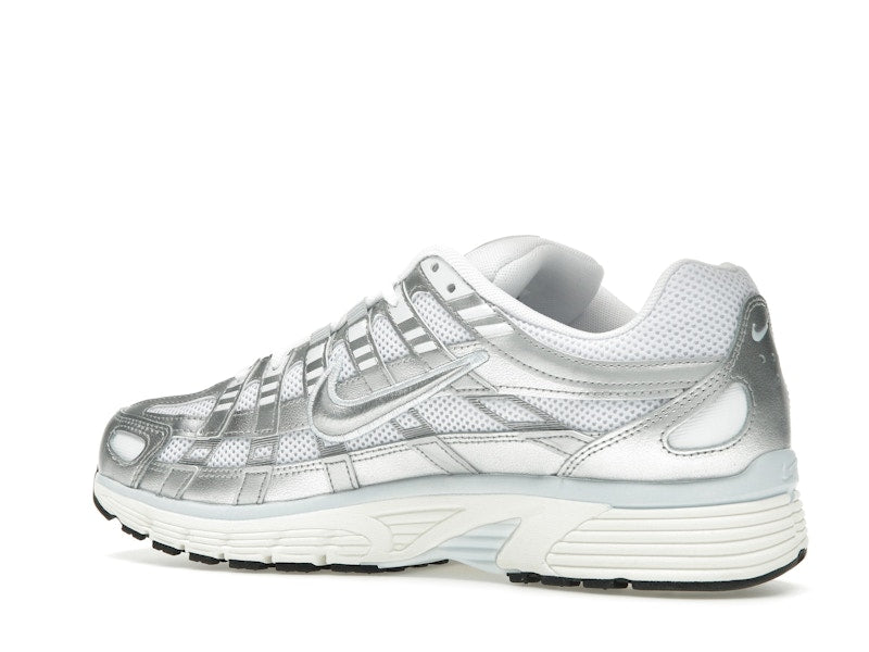 Nike P-6000 White Blue Tint Sail Metallic Silver (Women's)