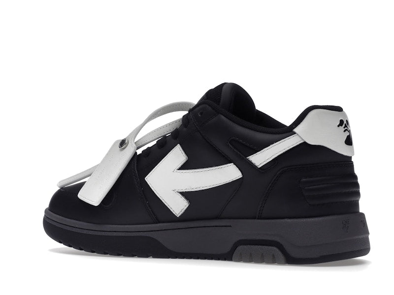 OFF-WHITE Out Of Office OOO Low Tops Black Grey White SS22