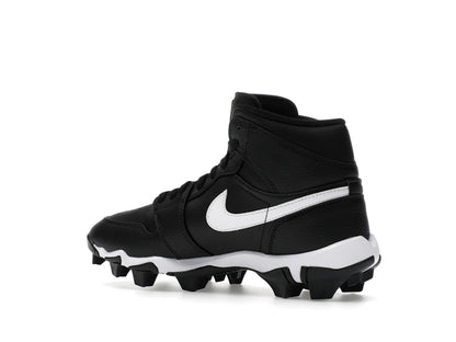 Jordan 1 Mid Cleat Black White (GS)