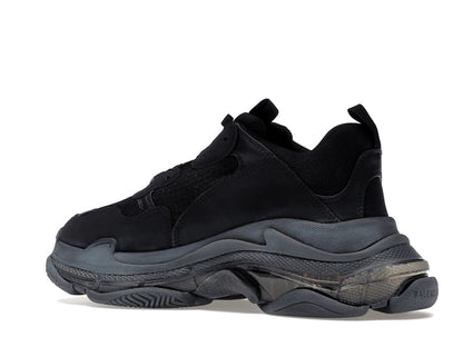 Balenciaga Triple S Clear Sole Black