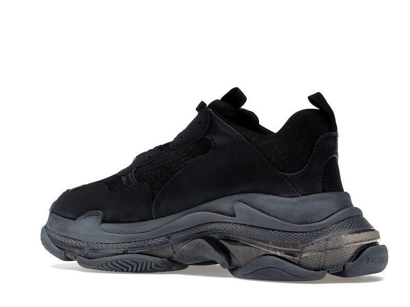 Balenciaga Triple S Clear Sole Black