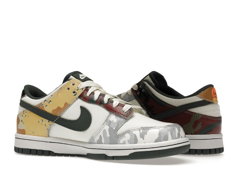 Nike Dunk Low Sail Multi-Camo (GS)