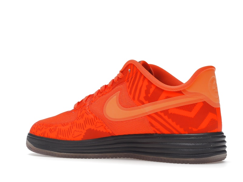 Nike Lunar Force 1 Fuse Bhm Sneaker Orange/Brown