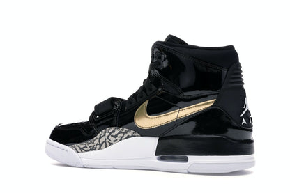 Jordan Legacy 312 Black Gold Patent