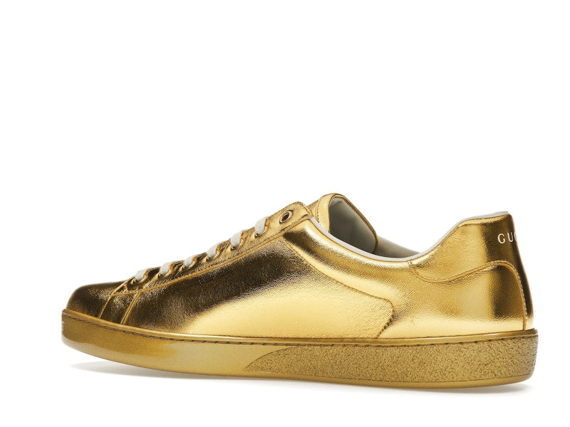 Gucci Ace Metallic Gold
