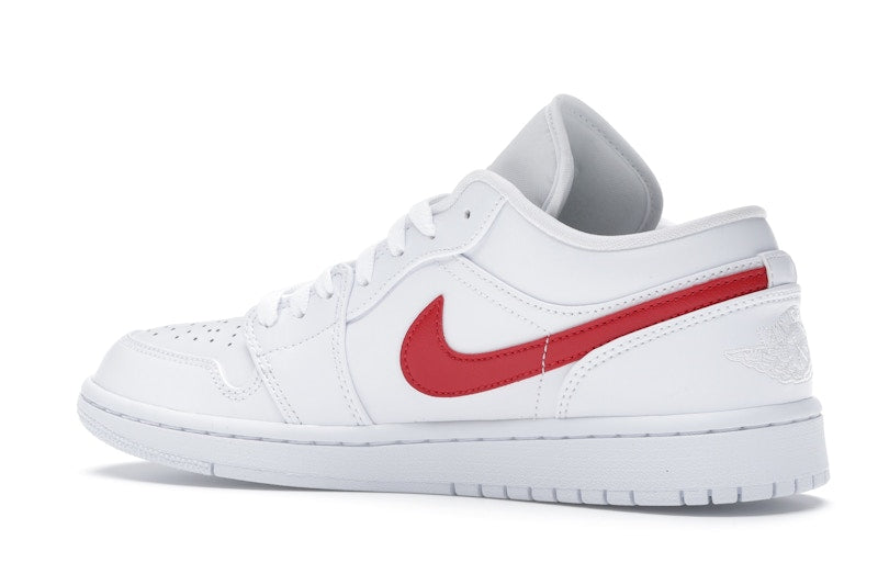Jordan 1 Low White University Red (Women's)