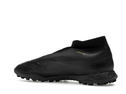 adidas Predator League Laceless Turf Core Black Carbon Gold Metallic