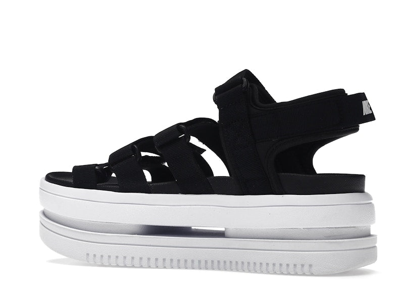 Nike Iconic Classic Sandal Black White White (Women's)