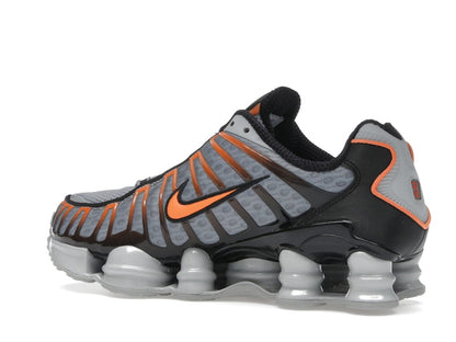 Nike Shox TL Light Smoke Grey Black Bright Mandarin