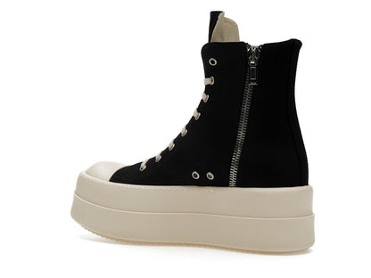 Rick Owens DRKSHDW Mega Bumper Sneaks Pentagram Black Pearl Milk