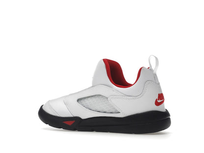 Jordan 5 Retro Little Flex White Black University Red (PS)