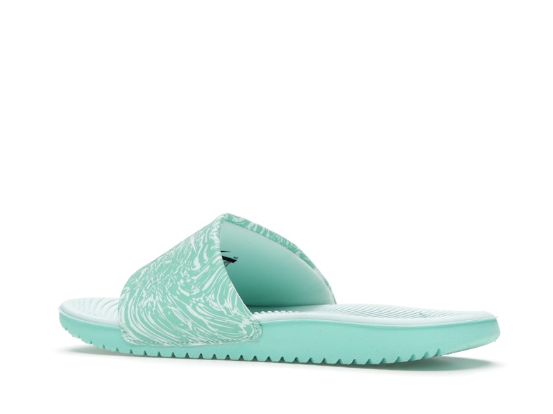 Nike Kawa Slide Print Emerald Rise (GS)