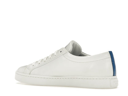 Prada Court Sneaker White Blue Leather (Women's)