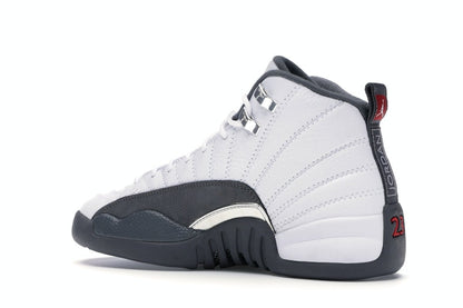 Jordan 12 Retro White Dark Grey (GS)