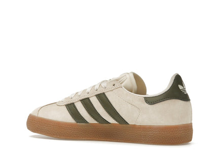 adidas Gazelle ADV Ecru Tint Focus Olive