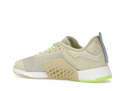 adidas Dropset 3 Strength Powder Yellow Matte Silver Lucid Lemon (Women's)