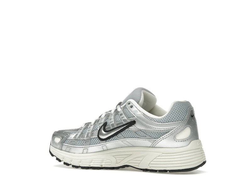 Nike P-6000 Metallic Silver Black (GS)