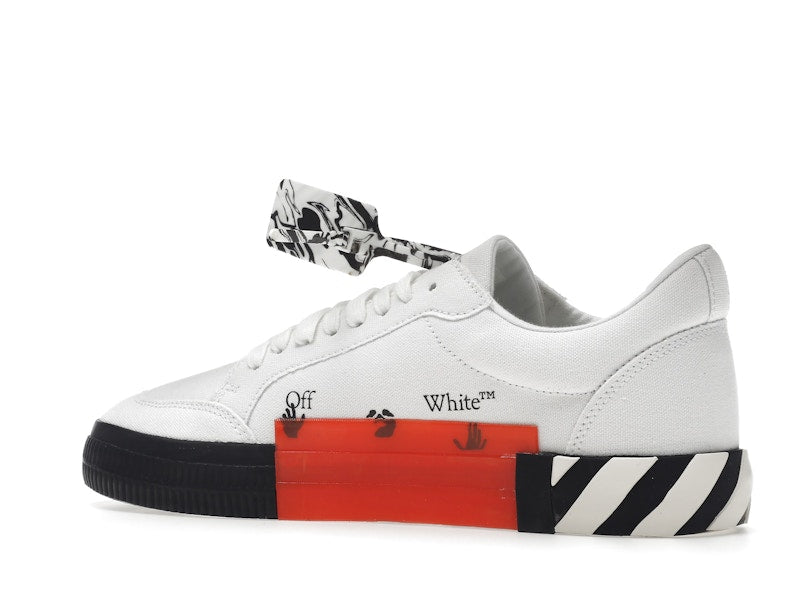 OFF-WHITE Vulcanized Low Canvas White Black