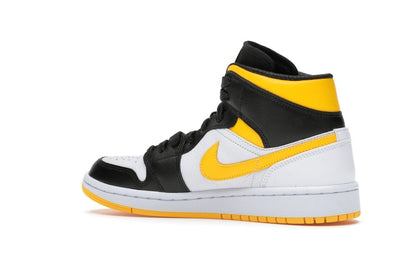 Jordan 1 Mid Laser Orange Black (Women's)