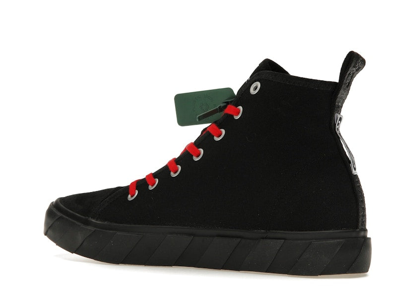 OFF-WHITE Vulcanized Hi Canvas Black Red
