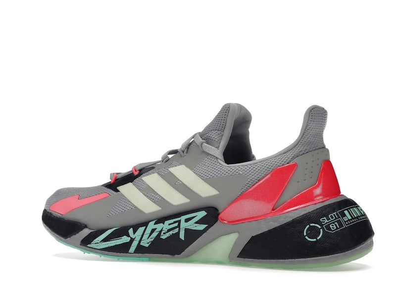 adidas X9000L4 Cyberpunk 2077 Grey Yellow Zest Pink