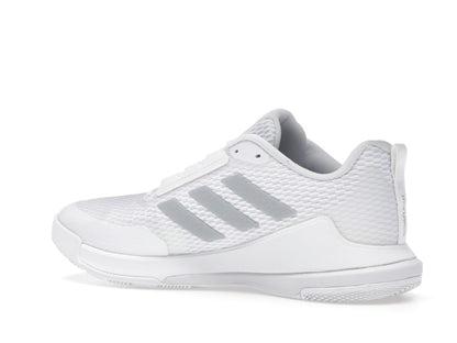 adidas Novaflight 2 Indoor Cloud White Silver Metallic (Women's)