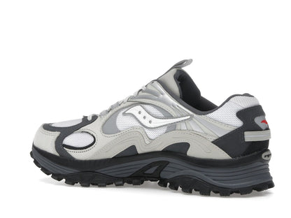 Saucony Grid Aura X Grey Pack White