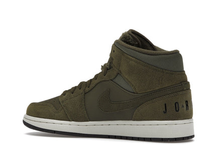 Jordan 1 Mid Olive Canvas (2018)