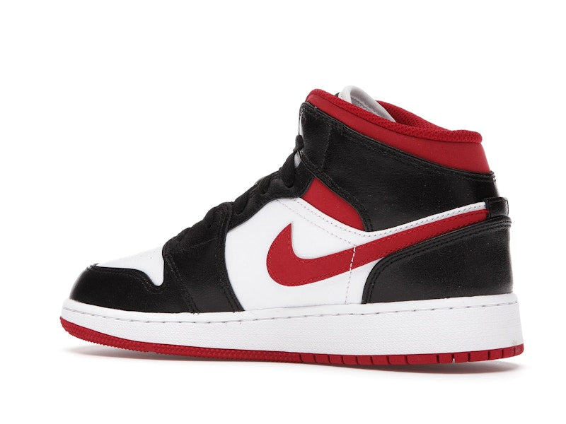 Jordan 1 Mid Gym Red Black White (GS)