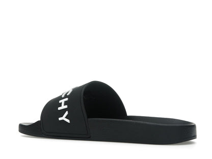 Givenchy Paris Slide Sandals Black