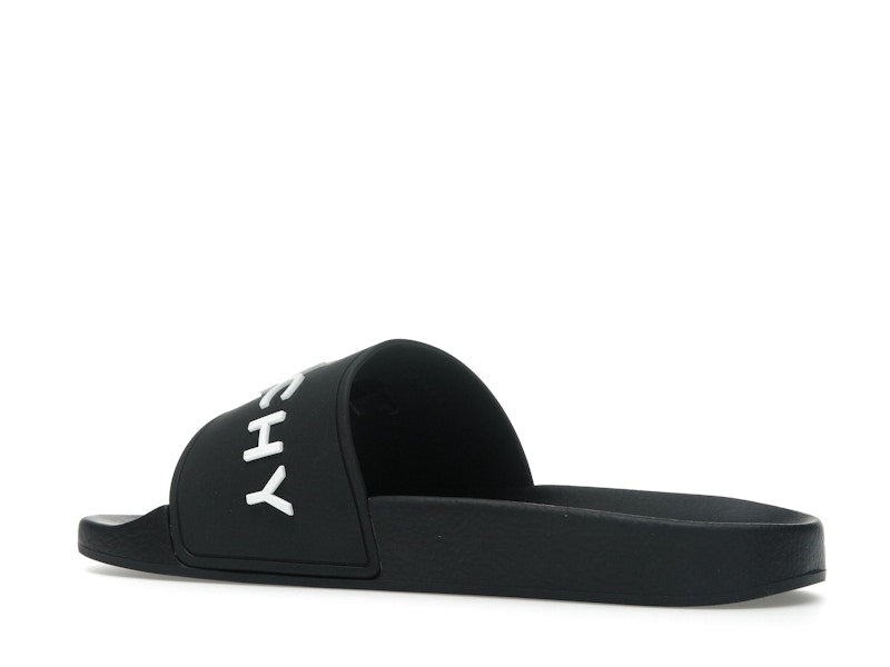 Givenchy Paris Slide Sandals Black