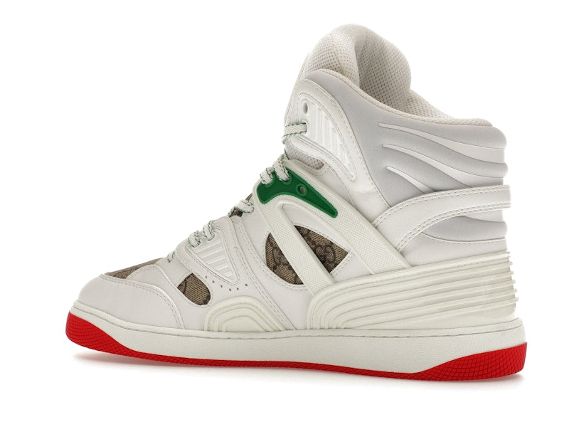 Gucci Basket White Demetra Red