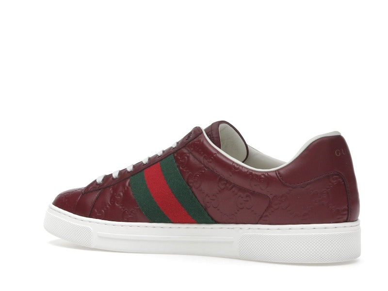 Gucci Ace Web Red Rosso Ancora