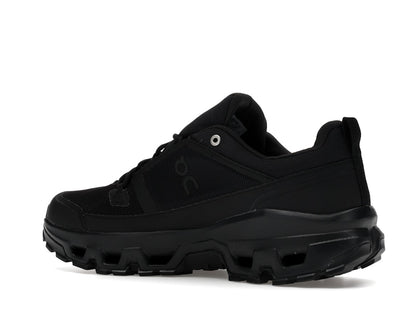 On Running Cloudrock Low Waterproof All Black